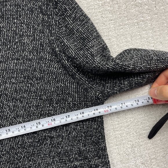 Guess Men’s Cleo Shawl Collar Zip Sweater Size L Light Grey Knit Pullover - Picture 6 of 12